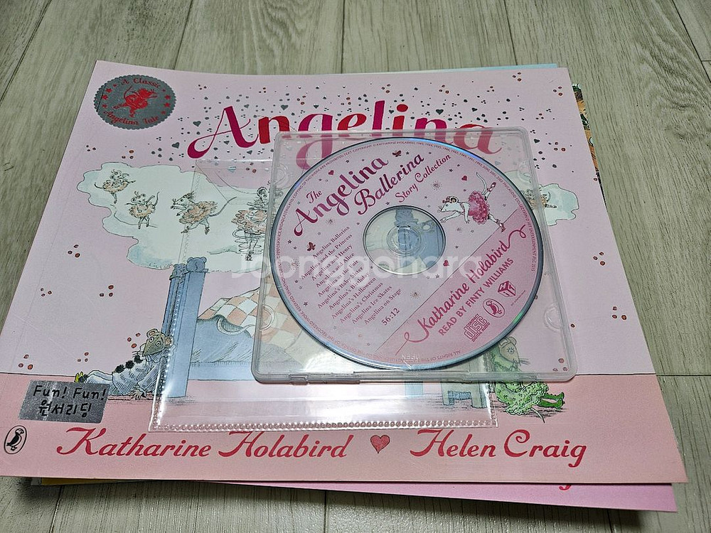 영어원서 안젤리나 발레리나11권+CD+음원--0