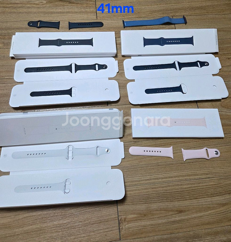 애플워치 정품스트랩 사이즈별로 싸게 팔아요--3