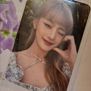(여자)아이들 2023 시즌그리팅 민니 특전 포토카드