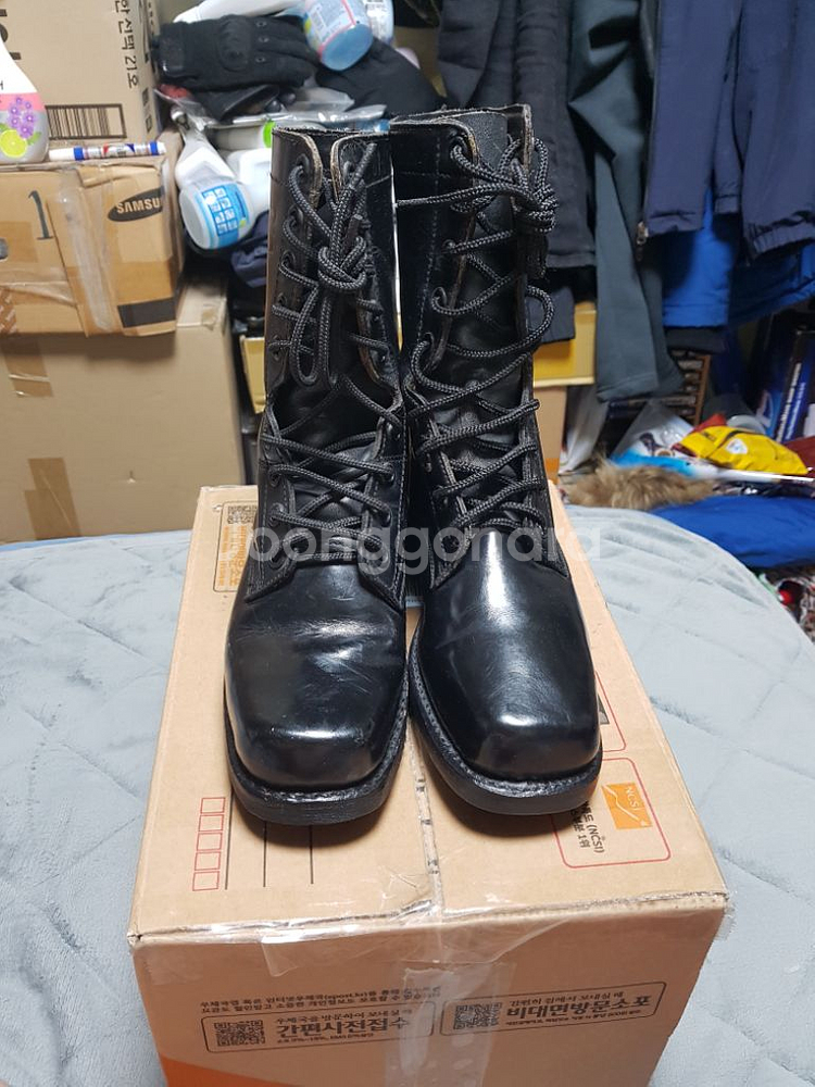 한국군 81년 공수부대 특전사 스키화 250~255 판--0