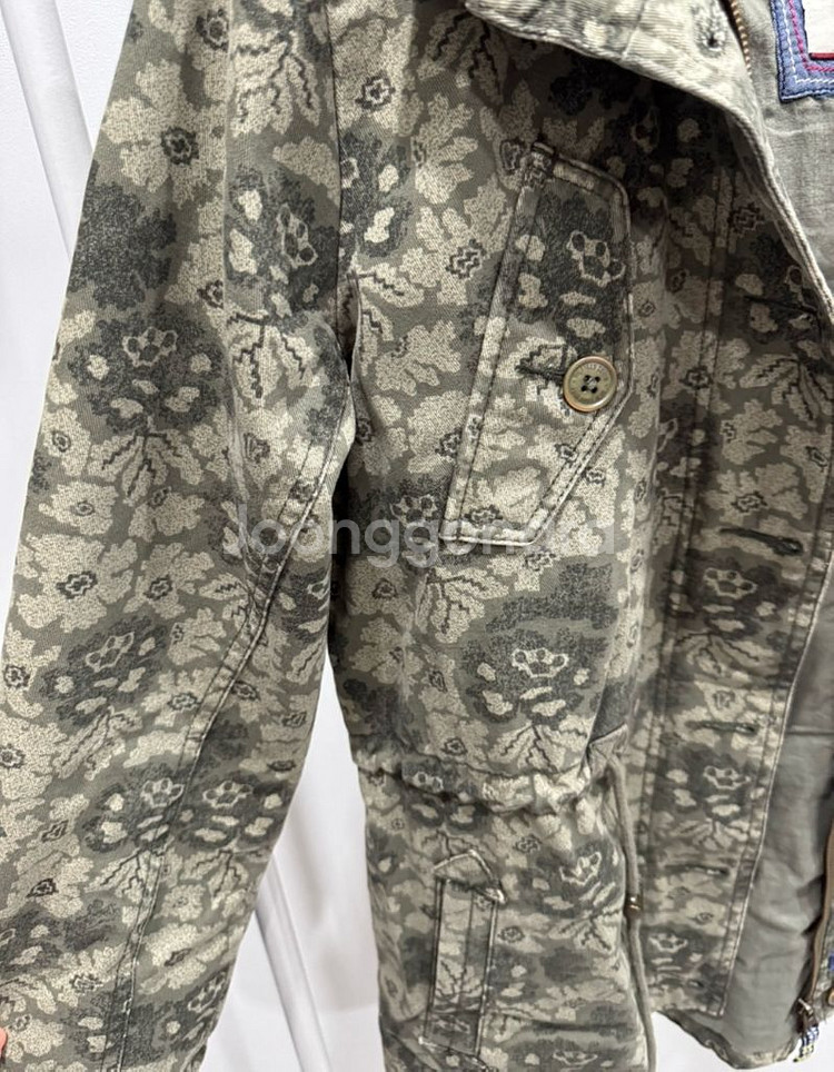 타미힐피거 데님 후드 야상 XS--3