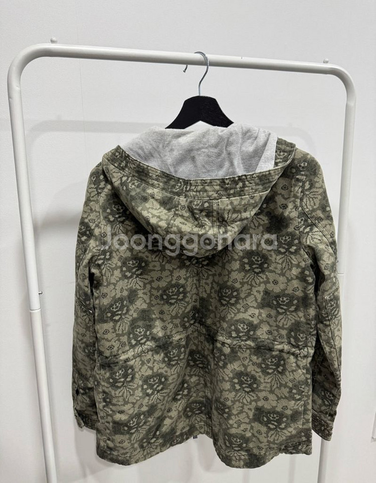 타미힐피거 데님 후드 야상 XS--2