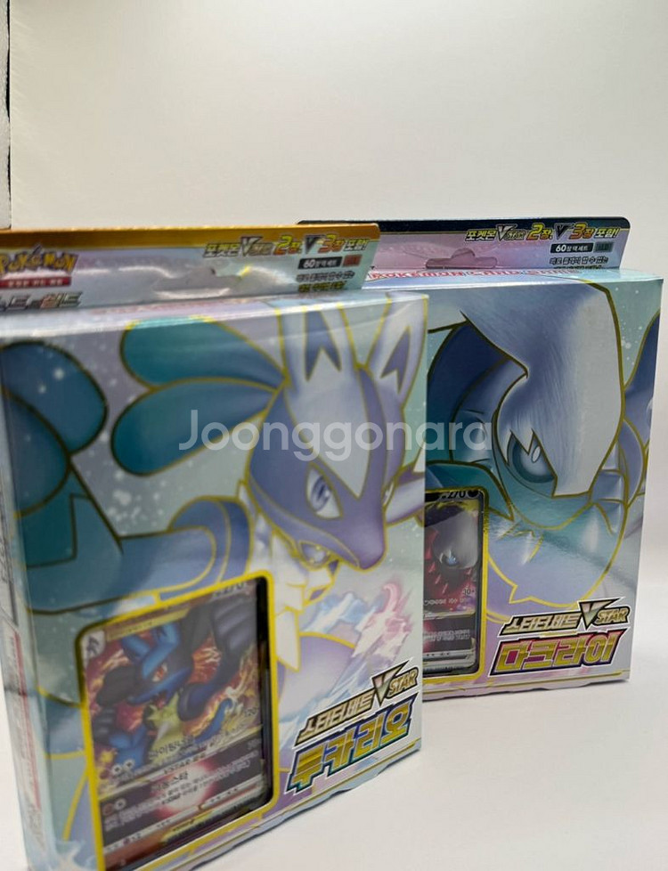 새상품/ 포켓몬 스타터덱 루카리오&다크라이(2종세트)--1