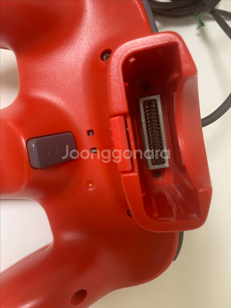 닌텐도64 패드 컨트롤러 레드 팝니다--3