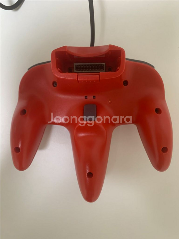 닌텐도64 패드 컨트롤러 레드 팝니다--4
