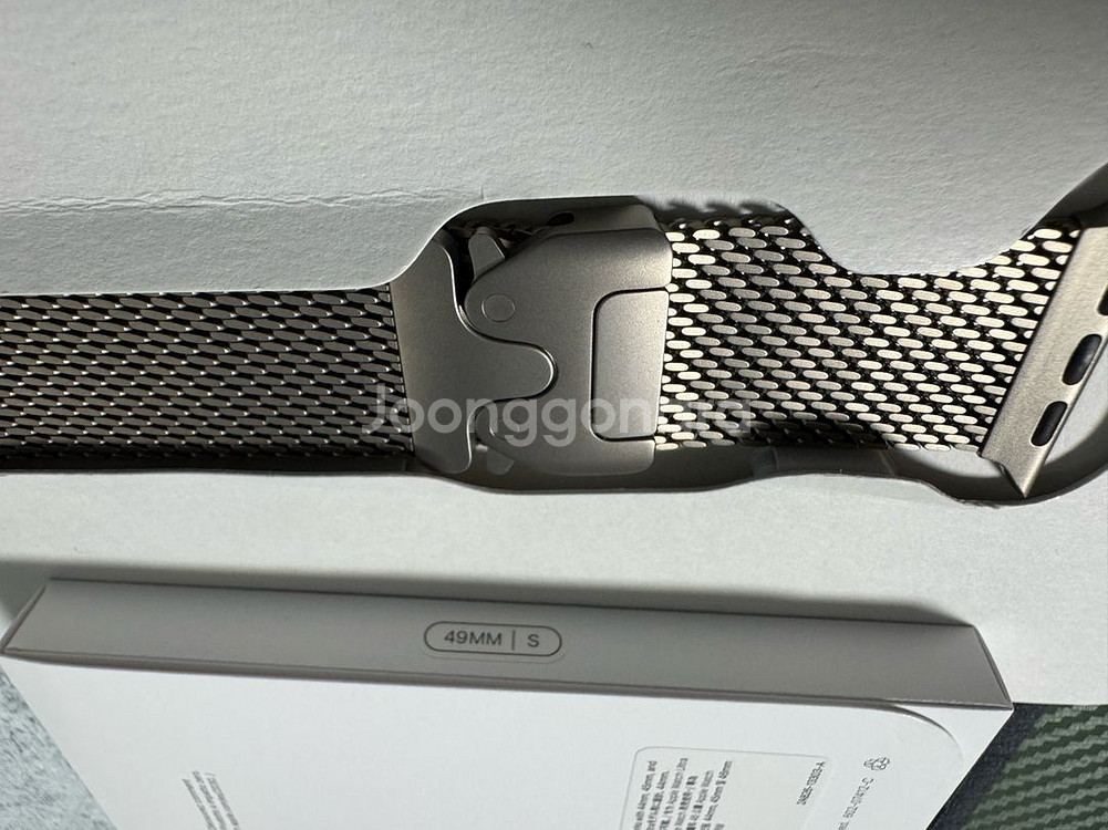 티타늄 밀레니즈루프 내추럴 49mm S 사이즈 판매--2