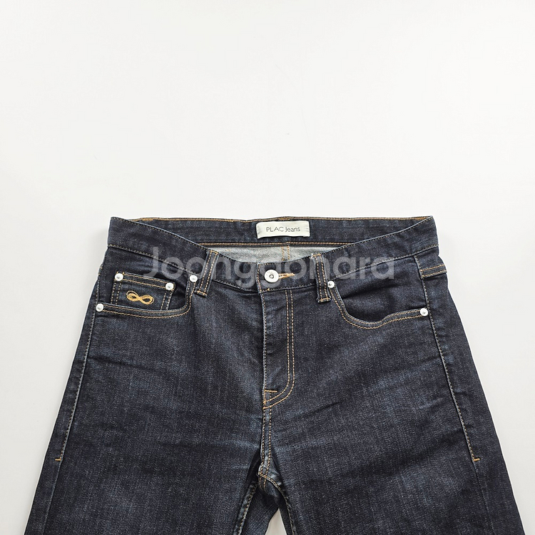 플랙진 청바지 진청 스판 데님 사이즈32 R1303--3