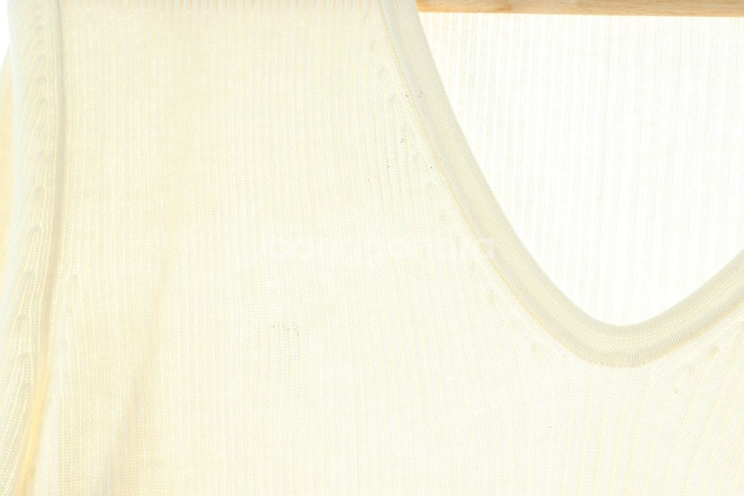 W(S-M) 타임 반팔 티셔츠 한섬 얇은폴리 쭉티--4