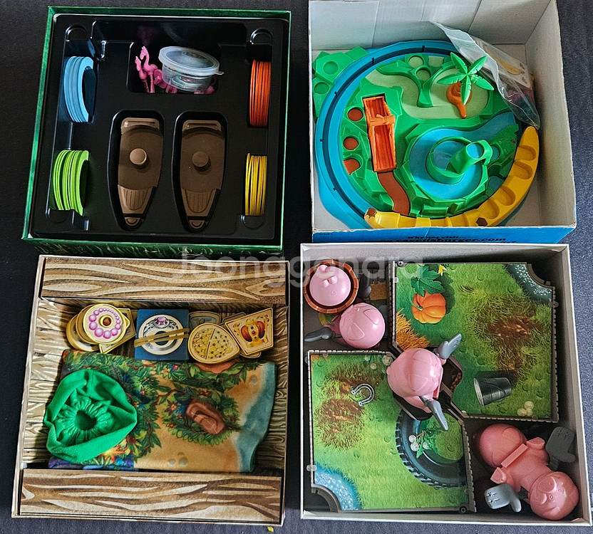 라벤스부르거 피그볼 보드게임 외3종--1