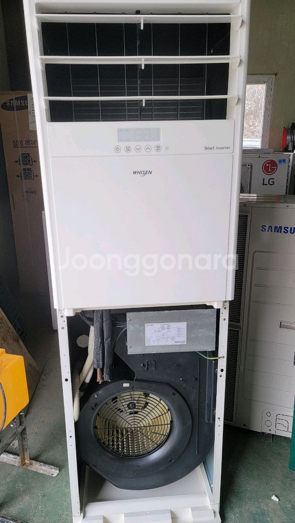 엘지스탠드 인버터냉난방기 30평/단상제품220V--0