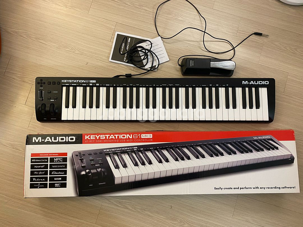 M-AUDIO Keystation 61 MK3 엠오디오--0