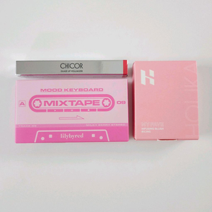 시코르 립스틱+릴리바이레드 섀도우+홀리카홀리카 블러셔