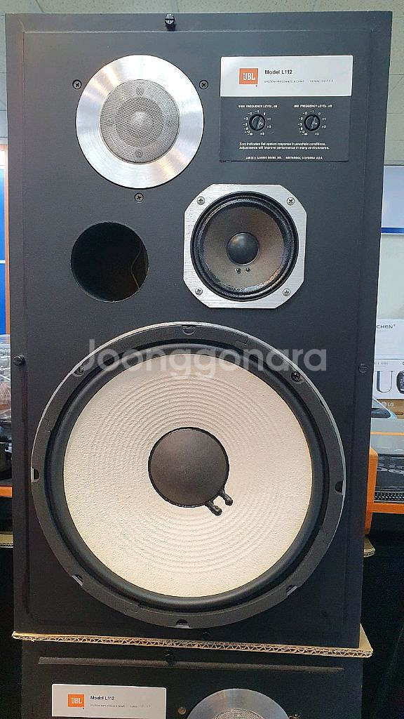 JBL L112 스피커/초민트급--0