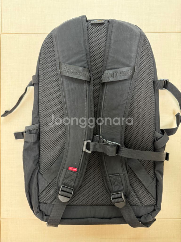 슈프림 백팩 블랙 20FW--1