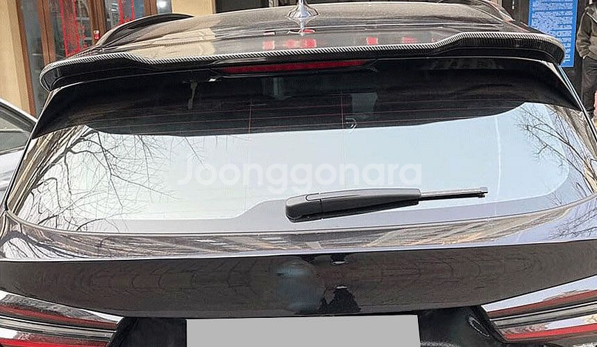 BMW X3 IX3 카본 루프 스포일러 G01 G08--2
