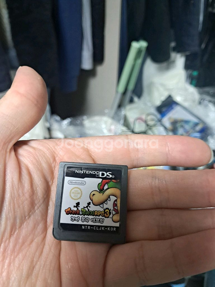 닌텐도 ds 마리오 루이지 RPG3 쿠파몸속대모험 알칩--0