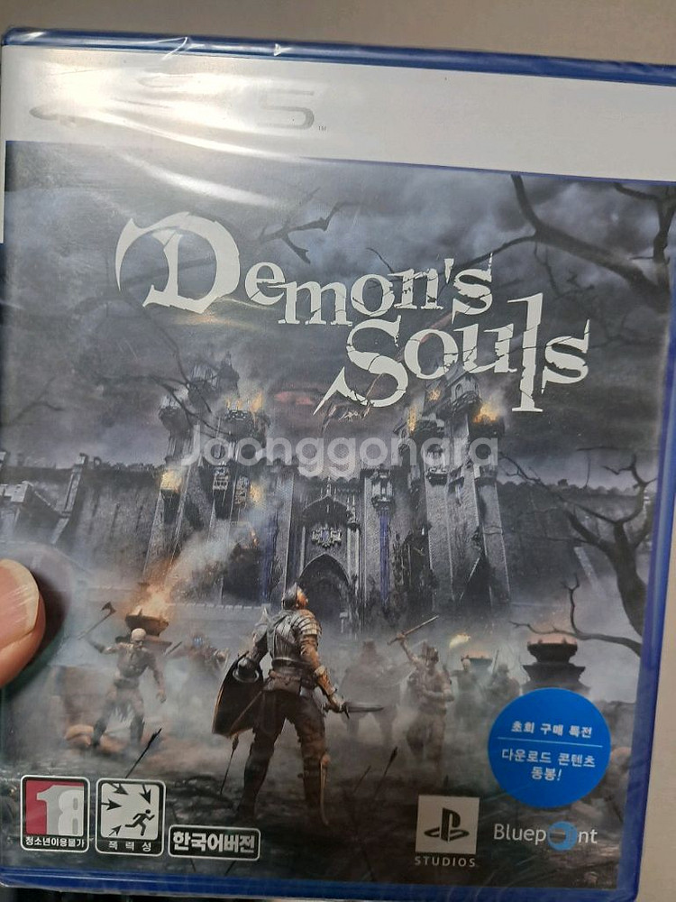 PS5 데몬즈소울 새상품(시디가 고정된곳에서 빠져있음)--0