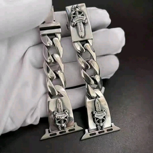 프리미엄 925 실버 애플워치 스트랩