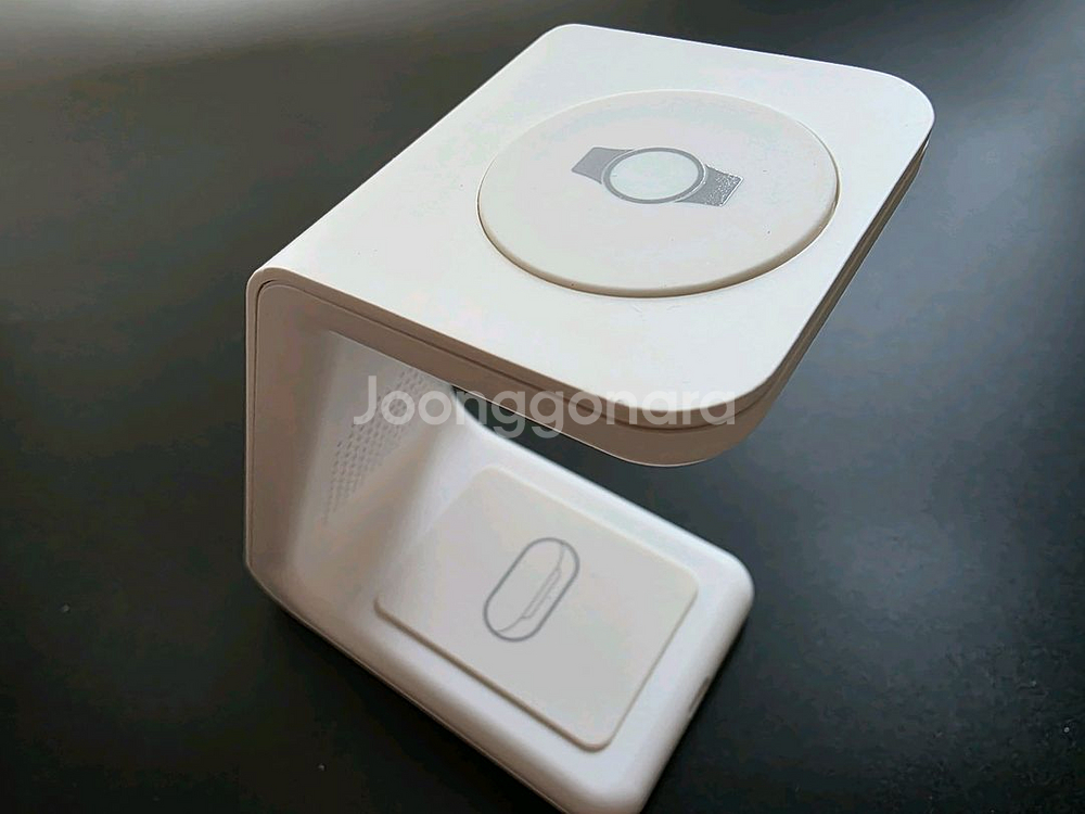 크리스탈 클라우드 3 in 1 무선충전거치대--5