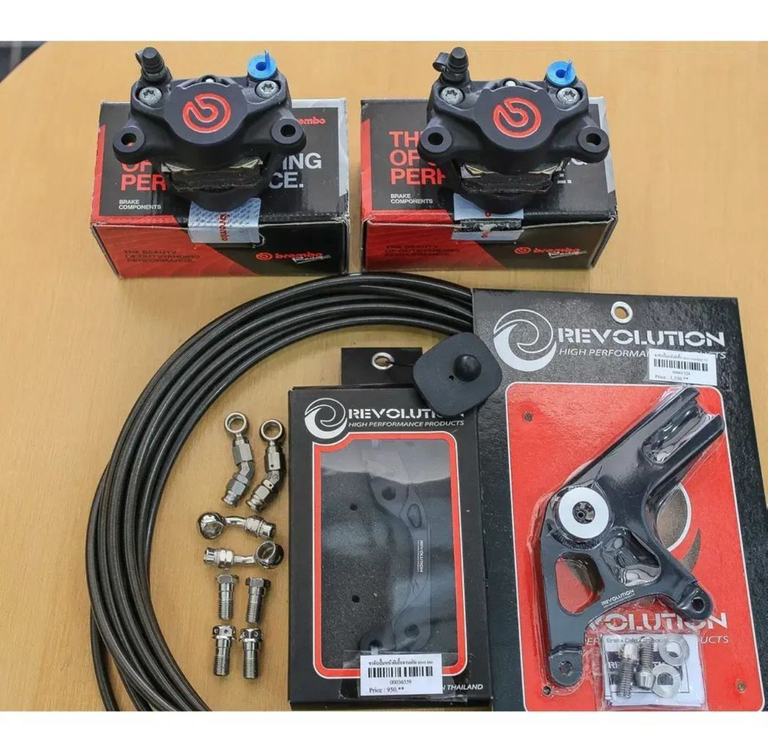 혼다 몽키125 브렘보2POT 브레이크셋트 이미지