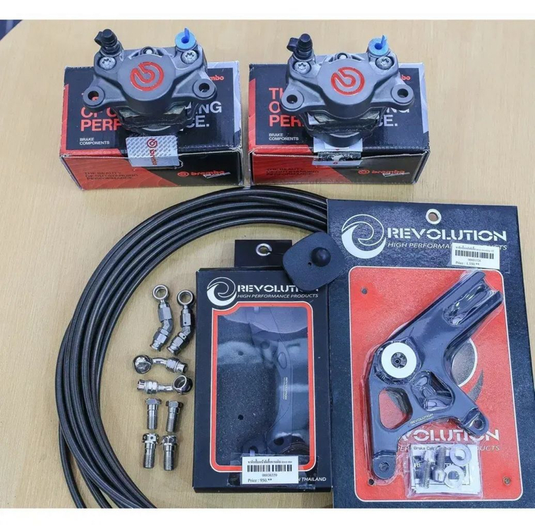 혼다 몽키125 브렘보2POT 브레이크셋트 이미지