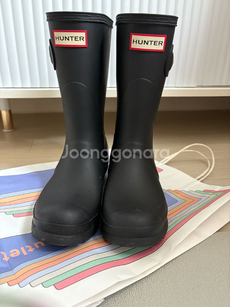 1회 착용 헌터 부츠 230--1