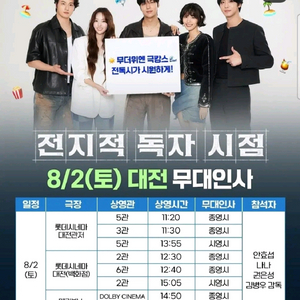 전지적 독자 시점 무대인사 대전