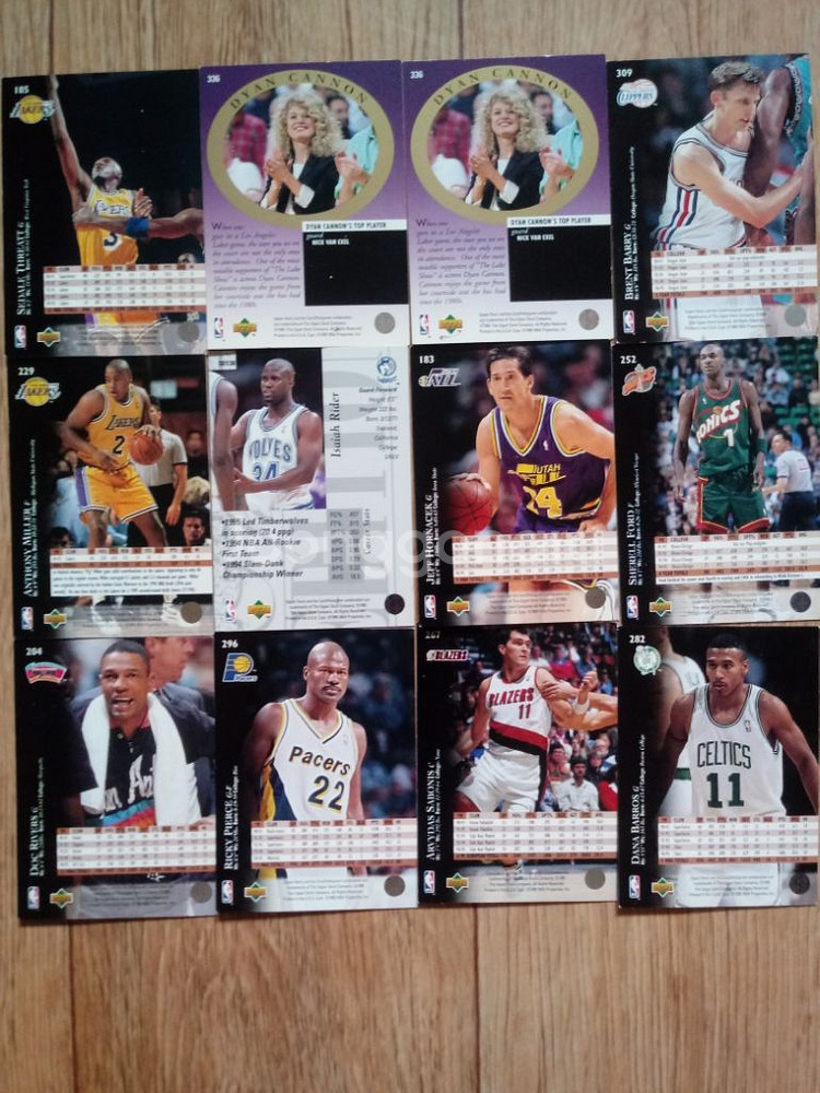 35년전 NBA농구카드.12장일괄.단순 개봉만--1
