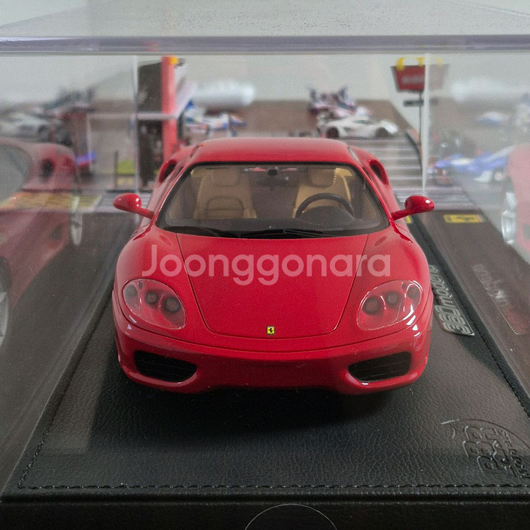 bbr 1/18 페라리 f360모데나 로쏘코르사--0
