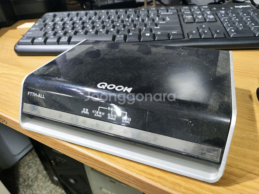 KT(QOOK FTTH-ALL)모뎀입니다.--0