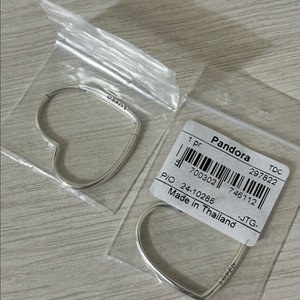 판도라 하트 후프 귀걸이