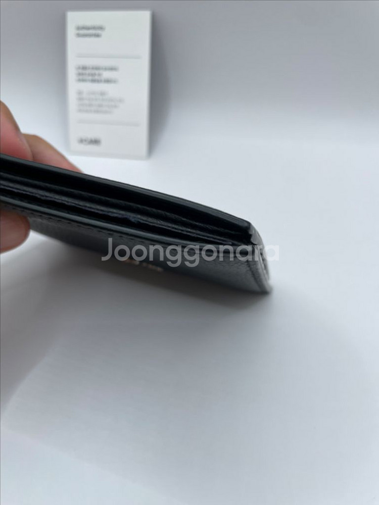 디올 남성 레더 반지갑 블랙--2