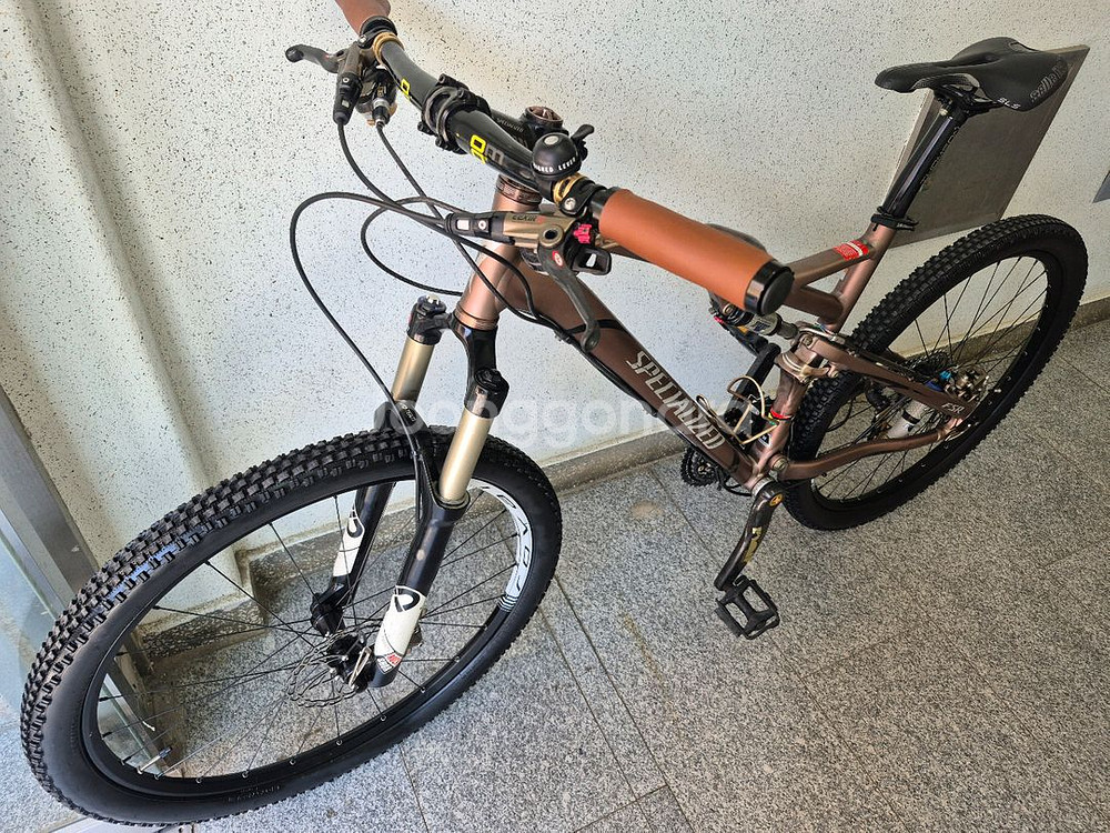 스페셜라이즈드 에픽 풀샥 MTB 자전거--8