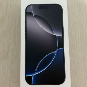 (미개봉) 아이폰16pro 256gb 블랙티타늄