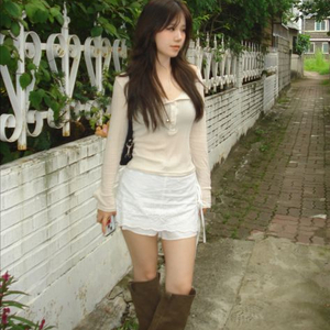아워캐비넷 밀크버튼티