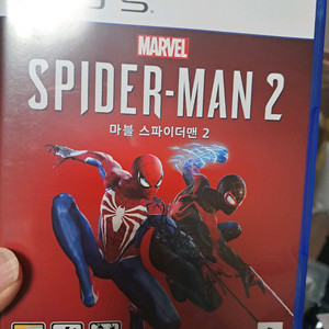 PS5 스파이더맨2 기스좀 있으나 실행확인함