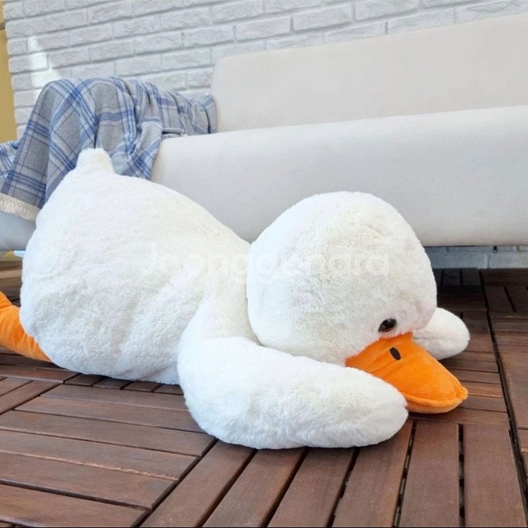 짱오락실 허그덕 대형 인형 65cm--2