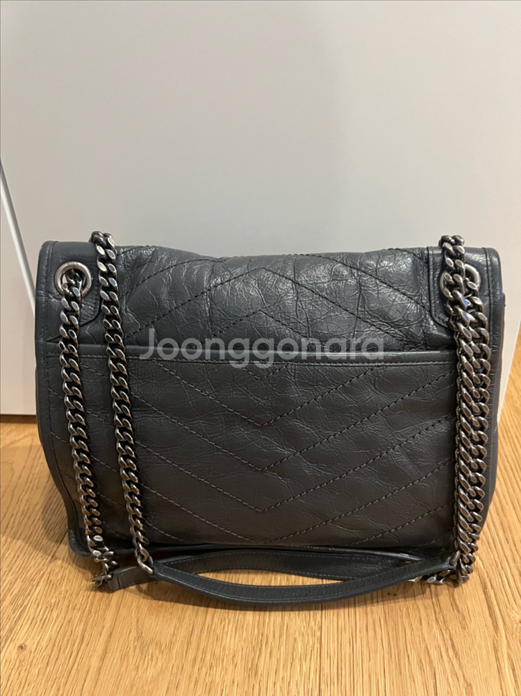 생로랑 니키 미디움 블랙 / YSL NIKI Mediu--1