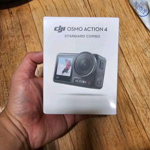 미개봉 DJI 오즈모 액션4 스탠다드콤보 액션캠