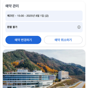 인제스피디움 호텔 8/1~2 호텔 숙박 양도 합니다.
