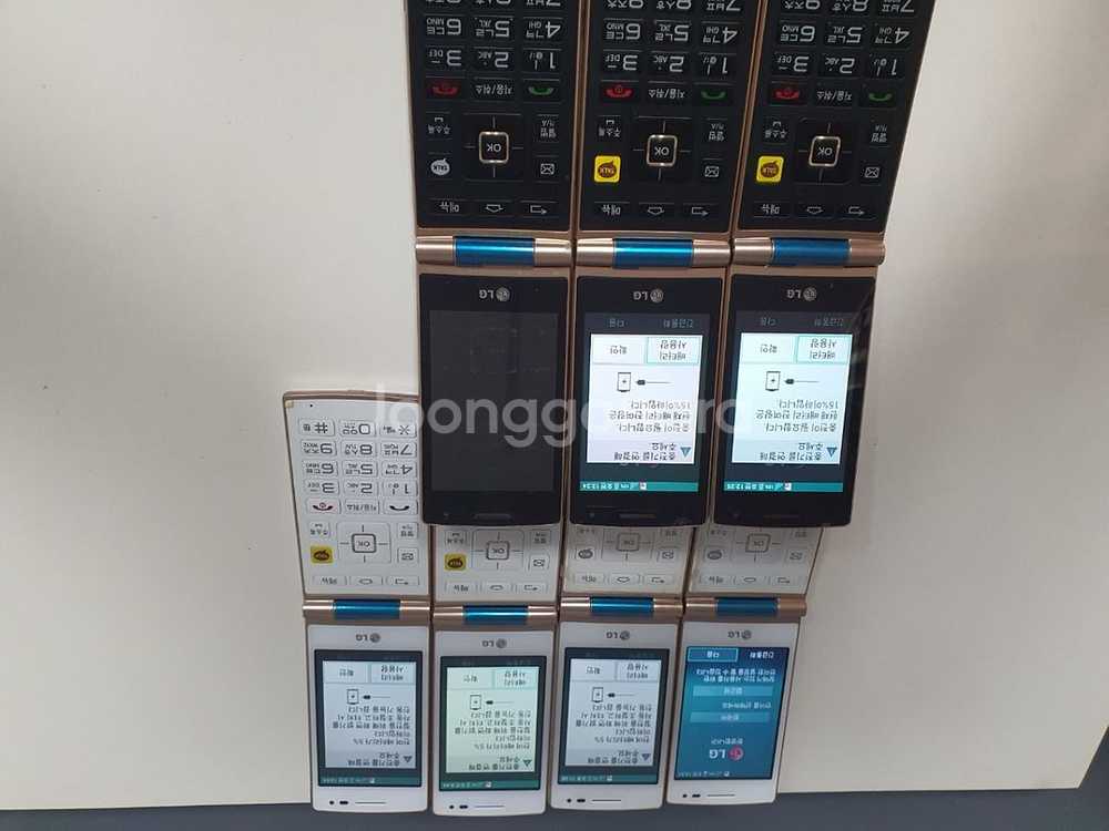 LG f480 T480 와인스마트폰 A급 스마트폴더폰--2