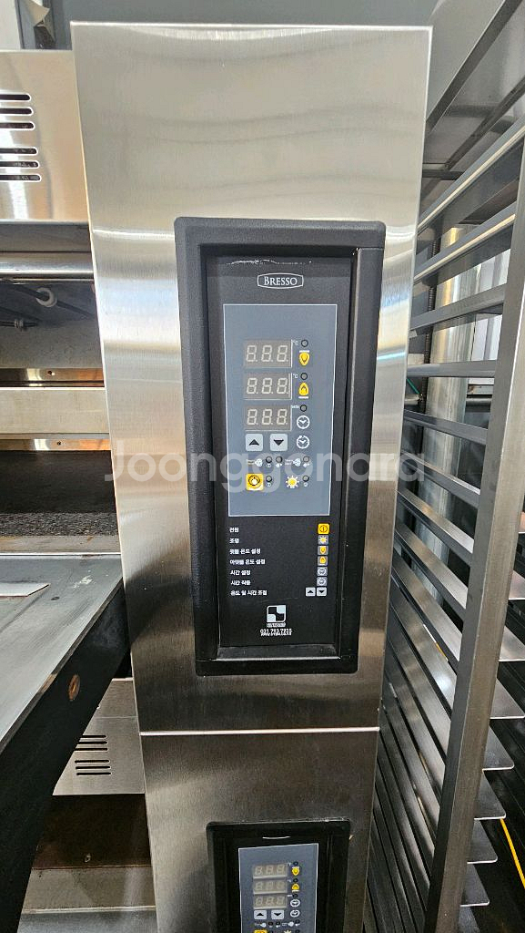 한영 BRESSO 1매 2단 오븐+ 하부랙 10매--2