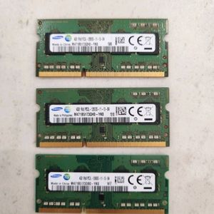 노트북용 DDR3L 4G램 12800