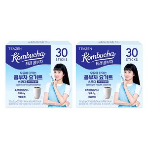 티젠 요거트 스무디 콤부차 5g x 30스틱 x 2박스