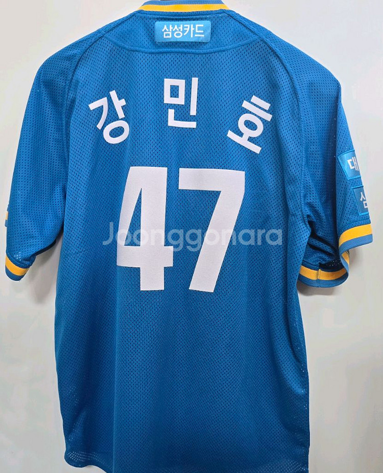 삼성 한자 올드 유니폼 강민호 마킹 100(L)판매--1