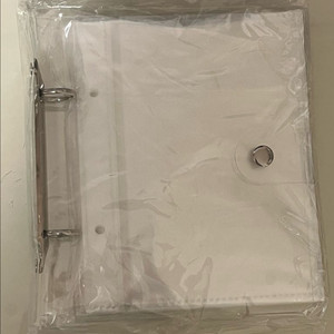 2공 투명 바인더 엽서 프박 포카 바인더