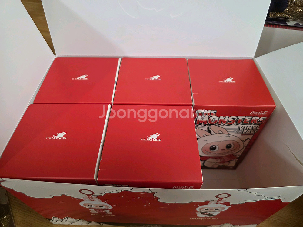 팝마트 라부부 코카콜라 키링 팝니다--0