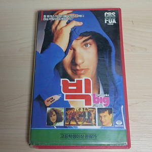 톰 행크스 엘리자베스 퍼킨스 주연 빅 비디오 테이프