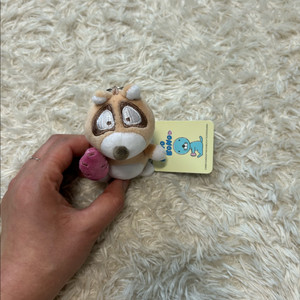 (새상품)정품 너부리 인형키링12cm 우정템 커플템