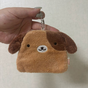 고전 시나다 강아지 파우치 키링